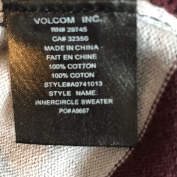 Men’s Volcom lightweight sweater - Picture 4 of 4